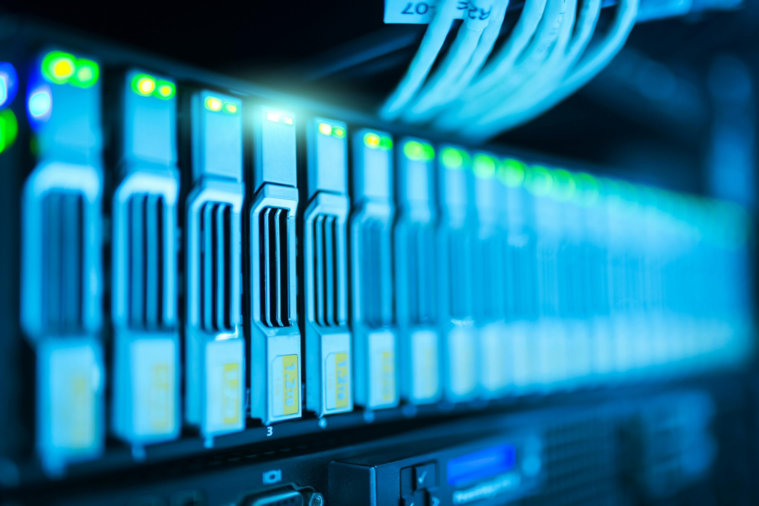 Server infrastructure in a data centre